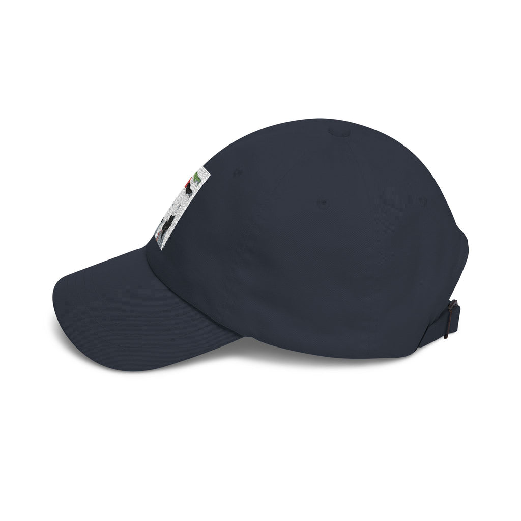 Dad Cap with Distressed UAE Flag Graphic — Casual Patriotic Baseball Hat