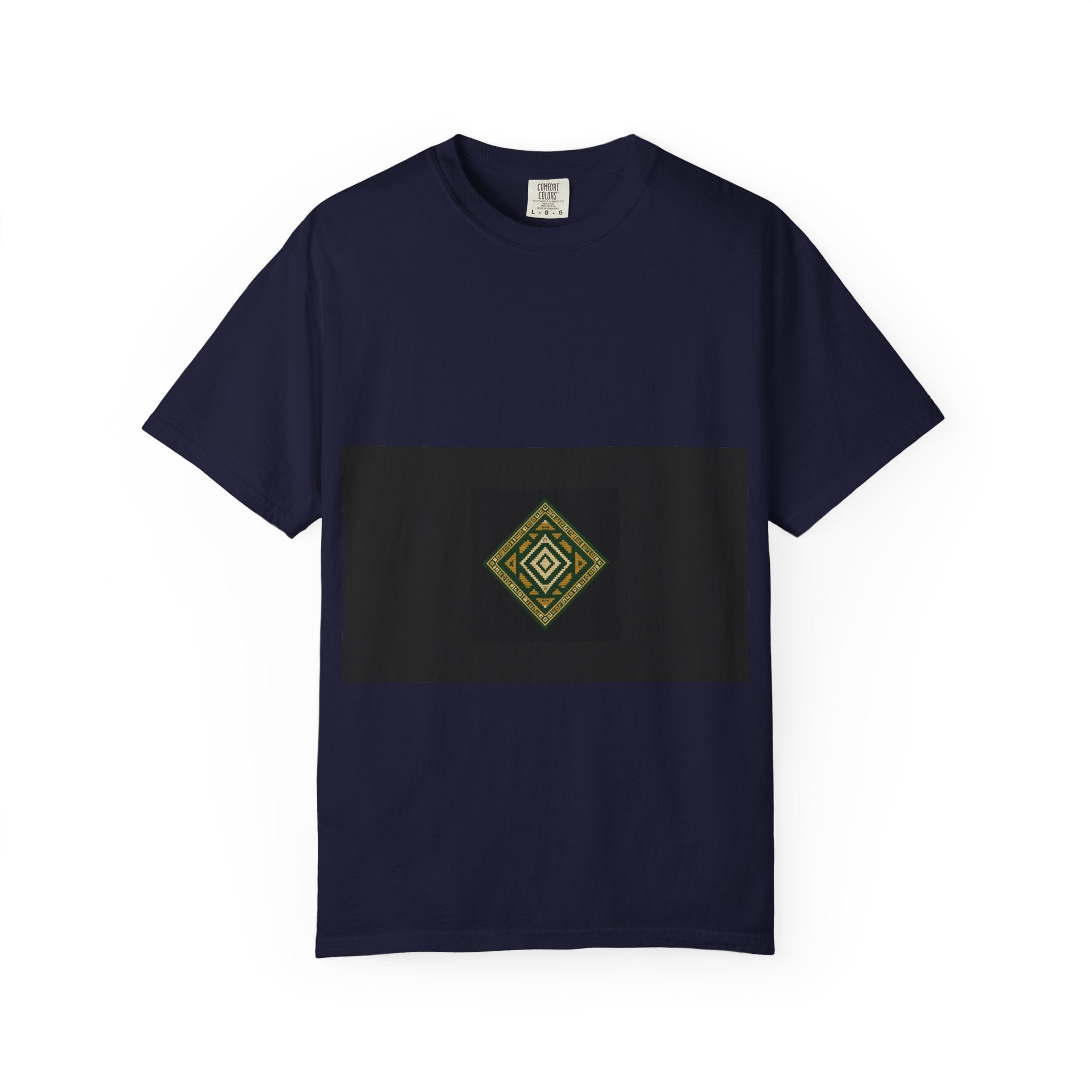 T-Shirt — Desert Soul Arabic Script Tee with Geometric Motif