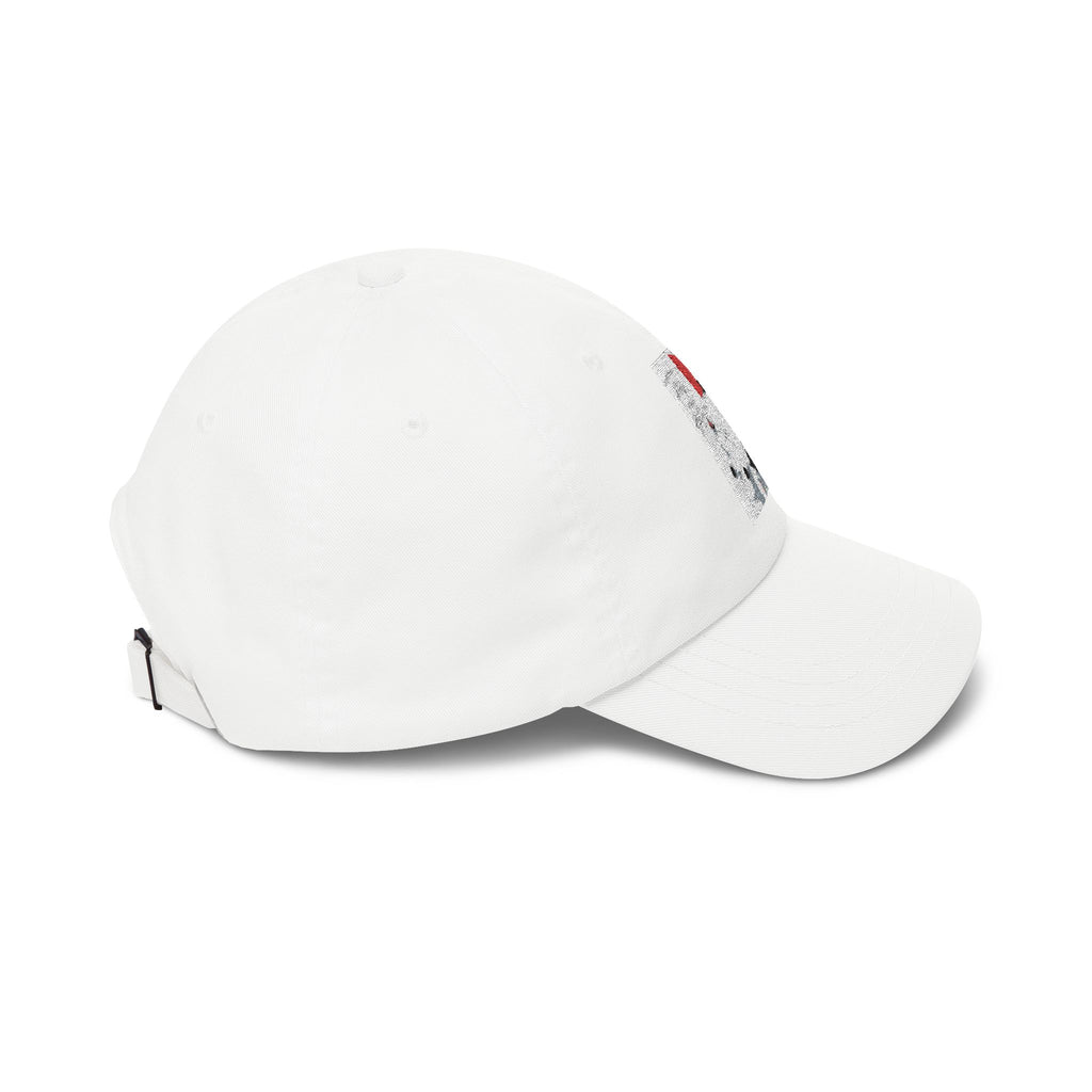 Dad Cap with Distressed UAE Flag Graphic — Casual Patriotic Baseball Hat
