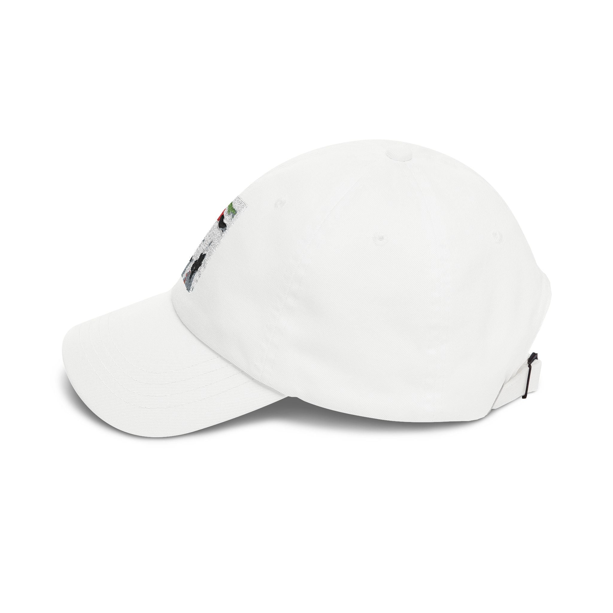 Dad Cap with Distressed UAE Flag Graphic — Casual Patriotic Baseball Hat