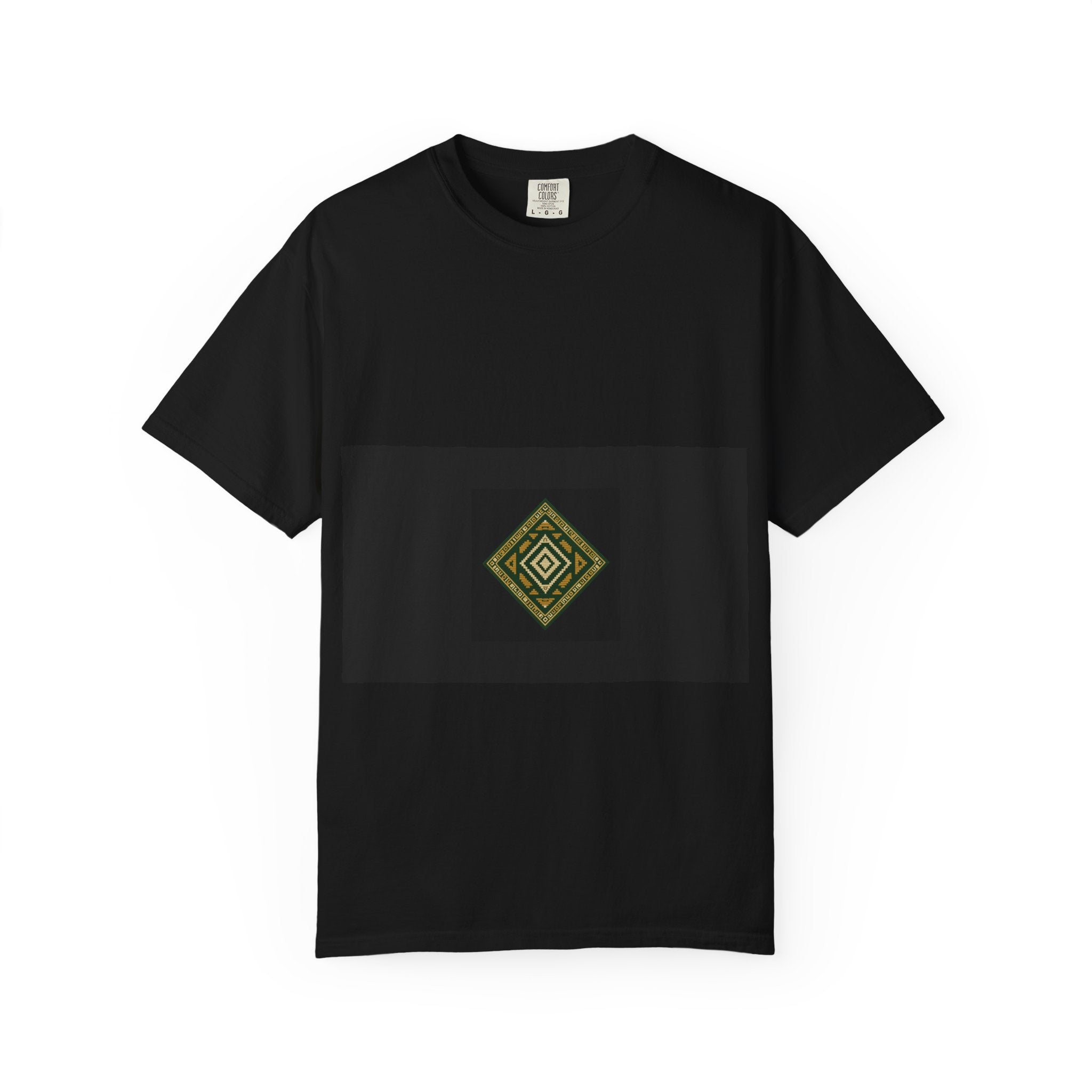 T-Shirt — Desert Soul Arabic Script Tee with Geometric Motif