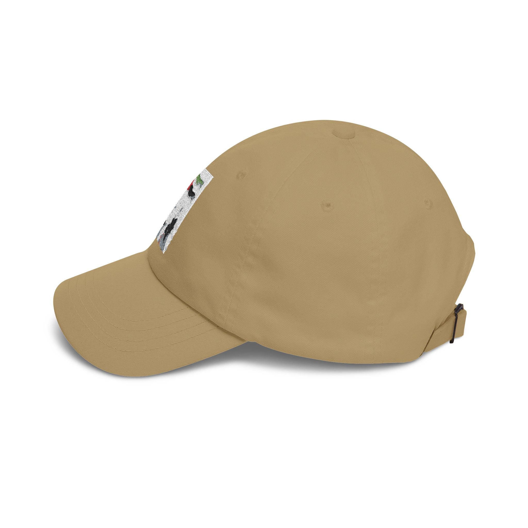 Dad Cap with Distressed UAE Flag Graphic — Casual Patriotic Baseball Hat